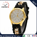 2016 Gift Christmas Gold Watch Quartz Movement Watch Diamond Silicone Strap Watch for Women Watch (DC-631)